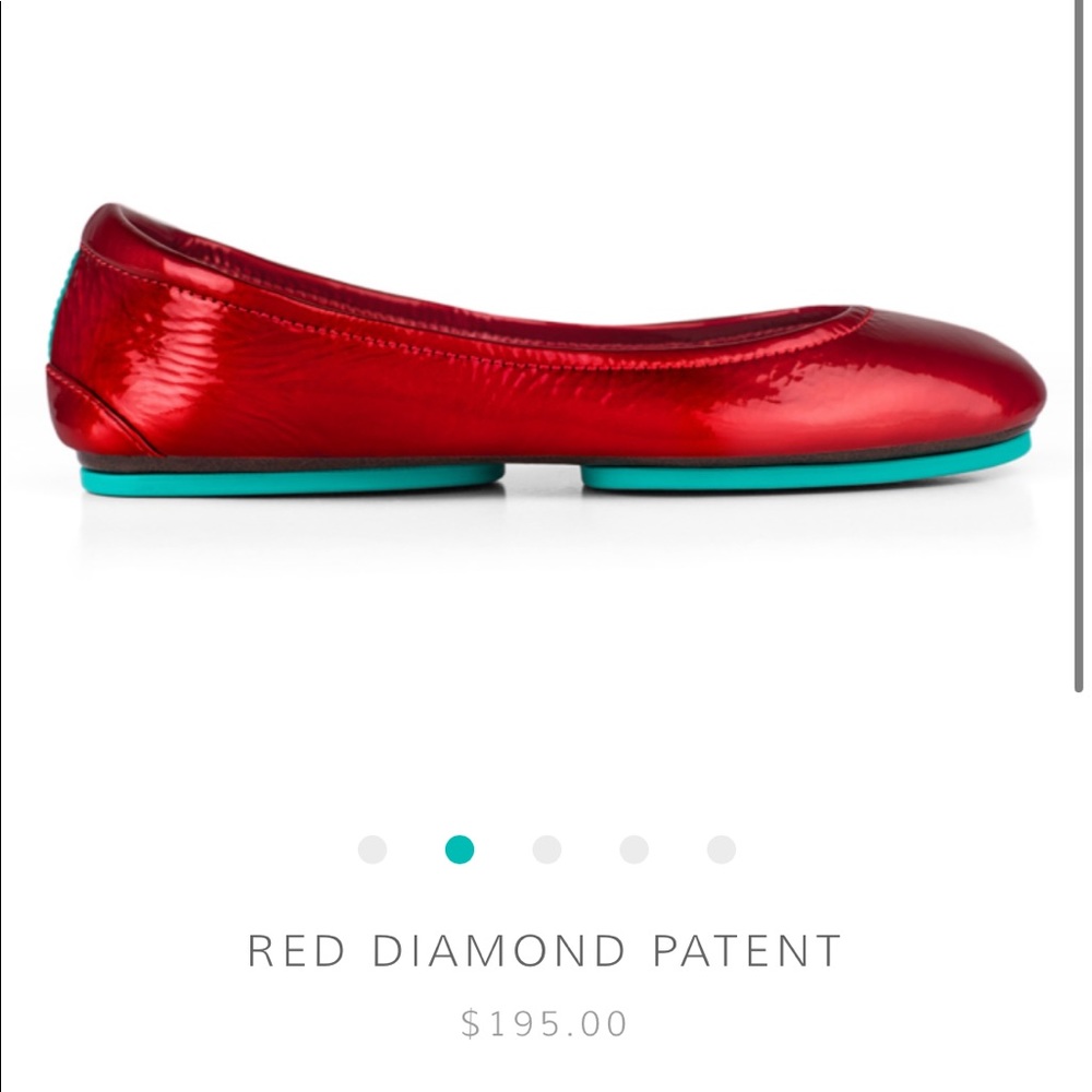 ISO Red Diamond Tieks in a size 11.